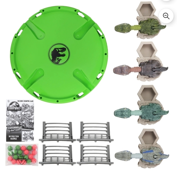 Jurassic World Ravenous Raptors Dinosaur Family Game Ages 4 and up 2-4 players - Picture 5 of 5